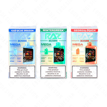 RAZ DC 25000 puffs Vape